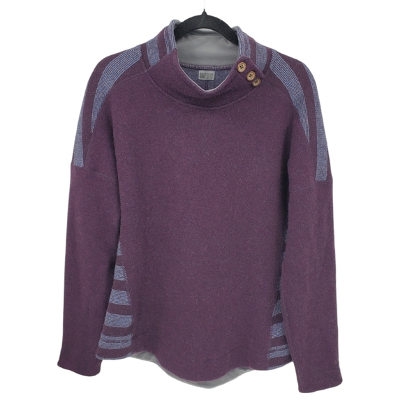 Marmot Sweaters - Marmot Vivian Sweater Mock Wool Blend Pullover